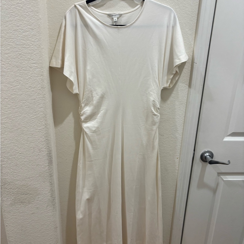 Elegant Cream White Dress